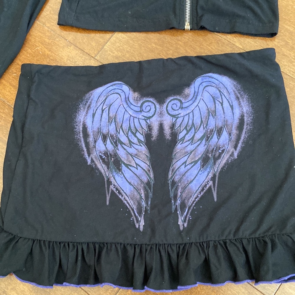 Mini skirt and Hoodie sets (I AM GIA) - Picture 2 of 2